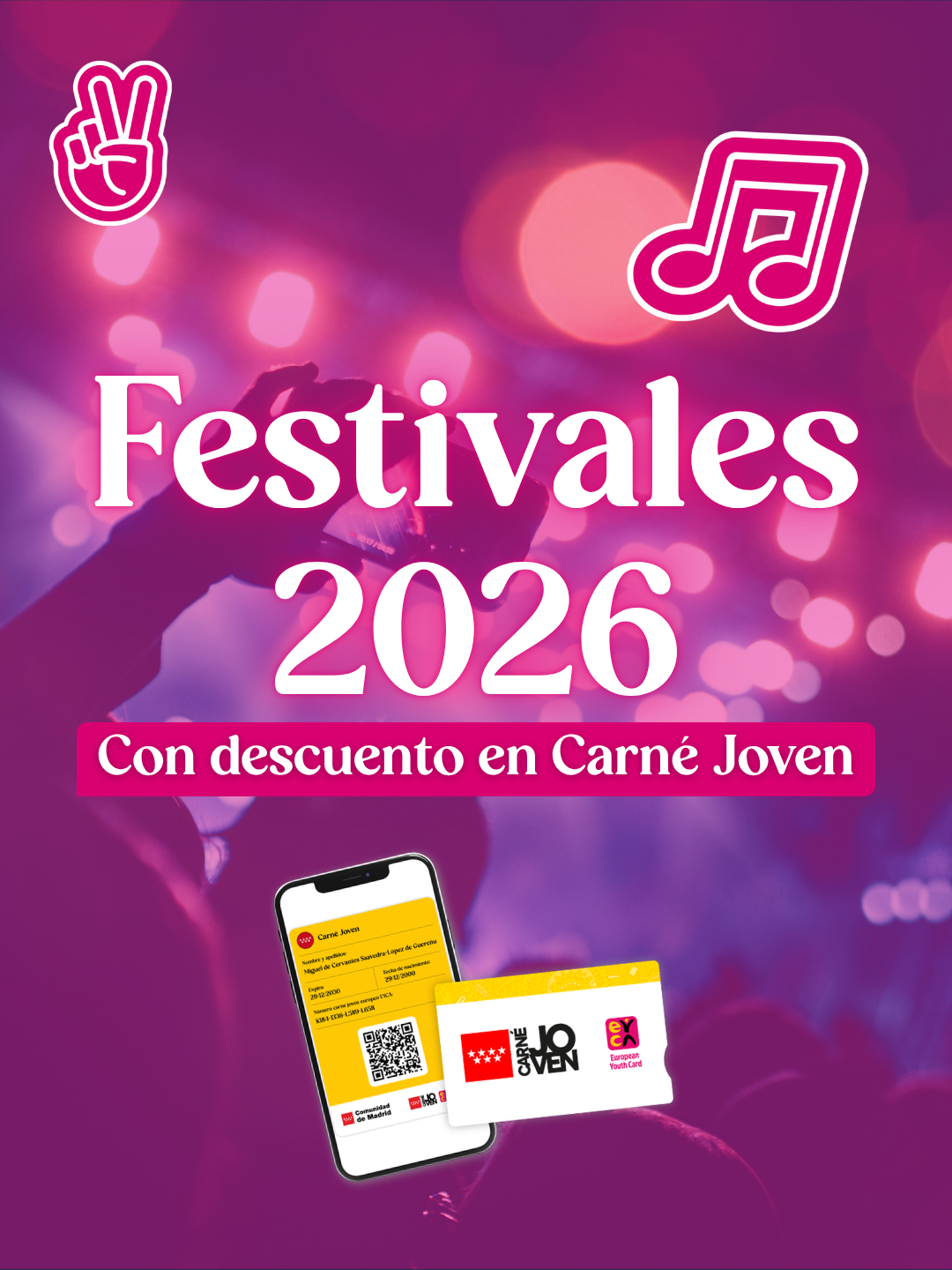 Creatividad Carné Joven festivales